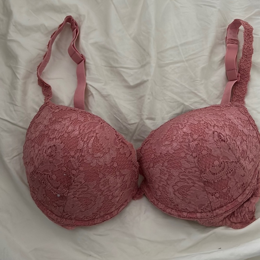 Cosabella pink bra 32D and small underwear